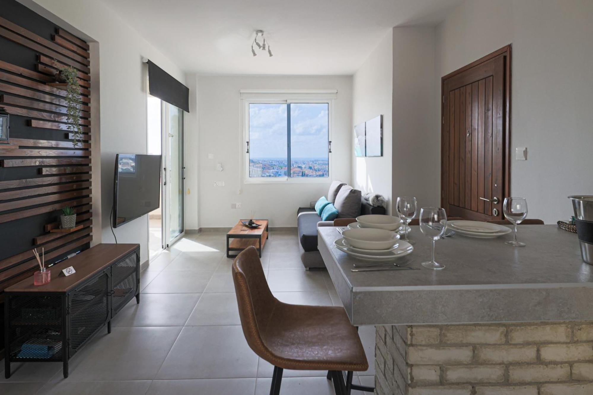 Eden Blue-Horizon 1B, Paphos, Sea View, Pool Apartment Konia Exterior foto