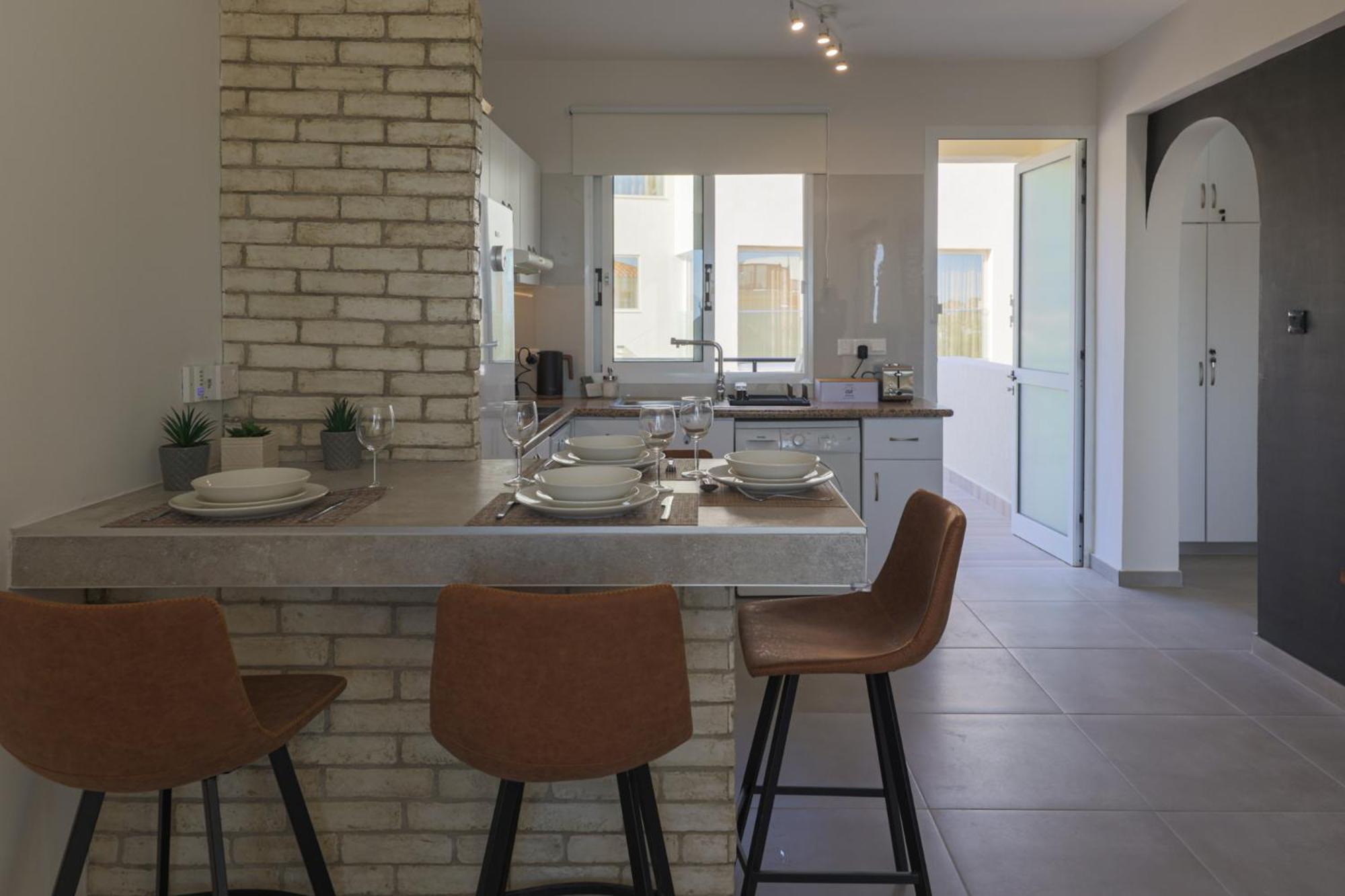 Eden Blue-Horizon 1B, Paphos, Sea View, Pool Apartment Konia Exterior foto