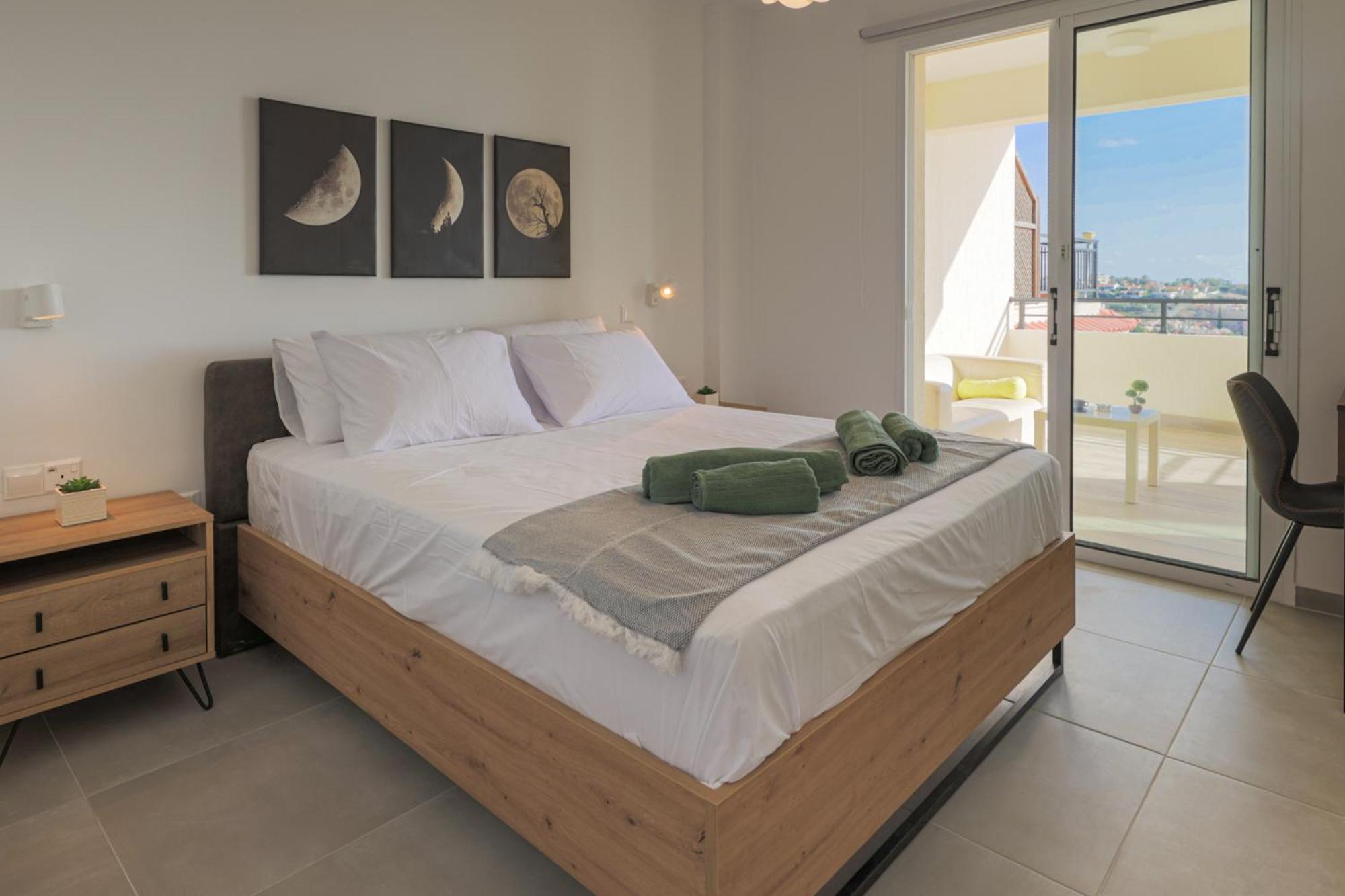 Eden Blue-Horizon 1B, Paphos, Sea View, Pool Apartment Konia Exterior foto