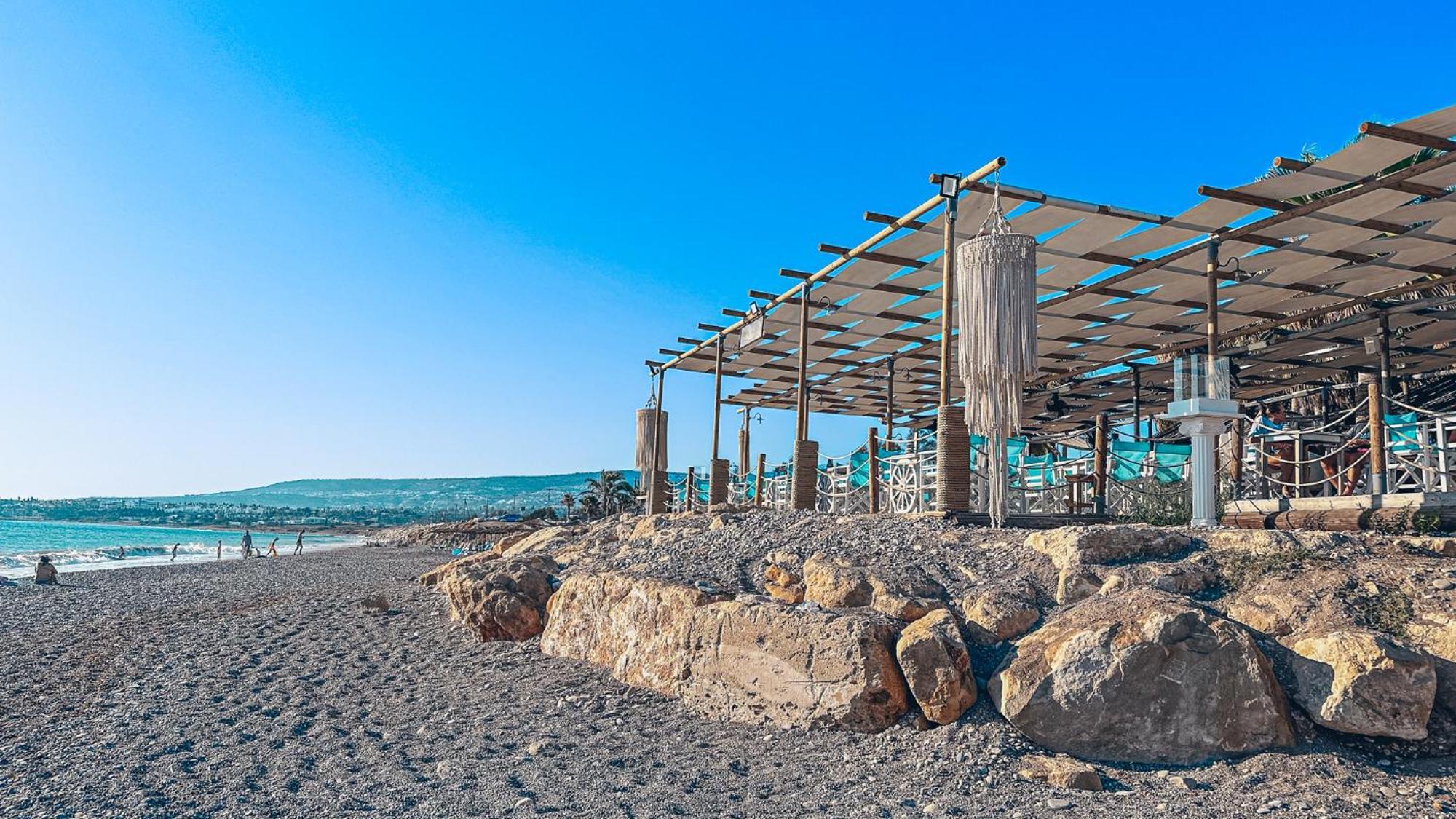 Eden Blue-Horizon 1B, Paphos, Sea View, Pool Apartment Konia Exterior foto