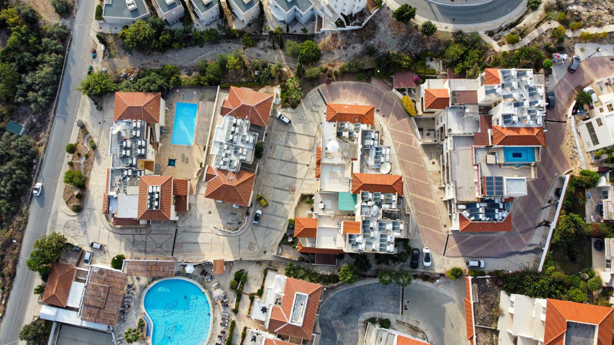 Eden Blue-Horizon 1B, Paphos, Sea View, Pool Apartment Konia Exterior foto
